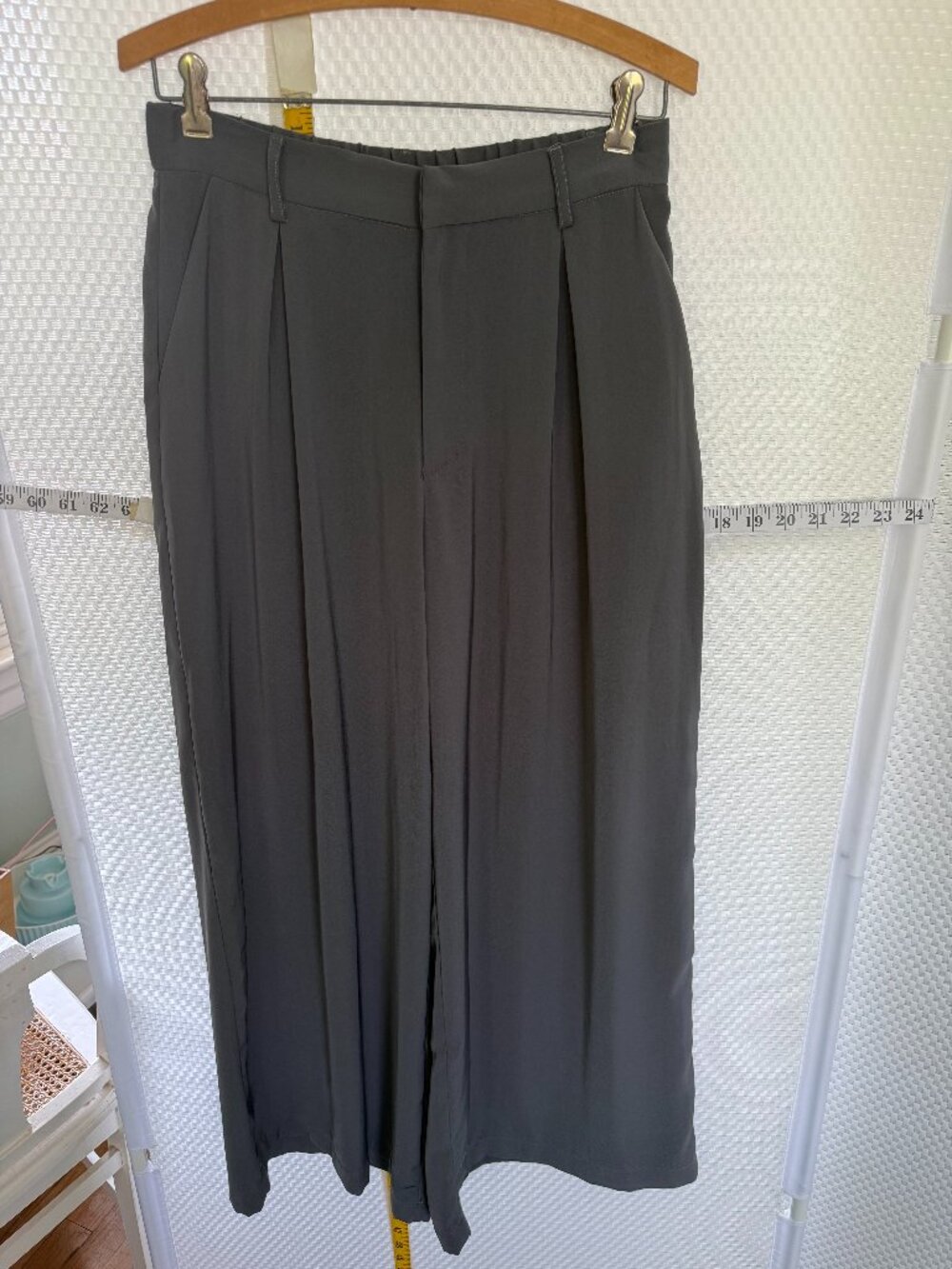 WIDE LEG FLOWY TROUSER PANTS